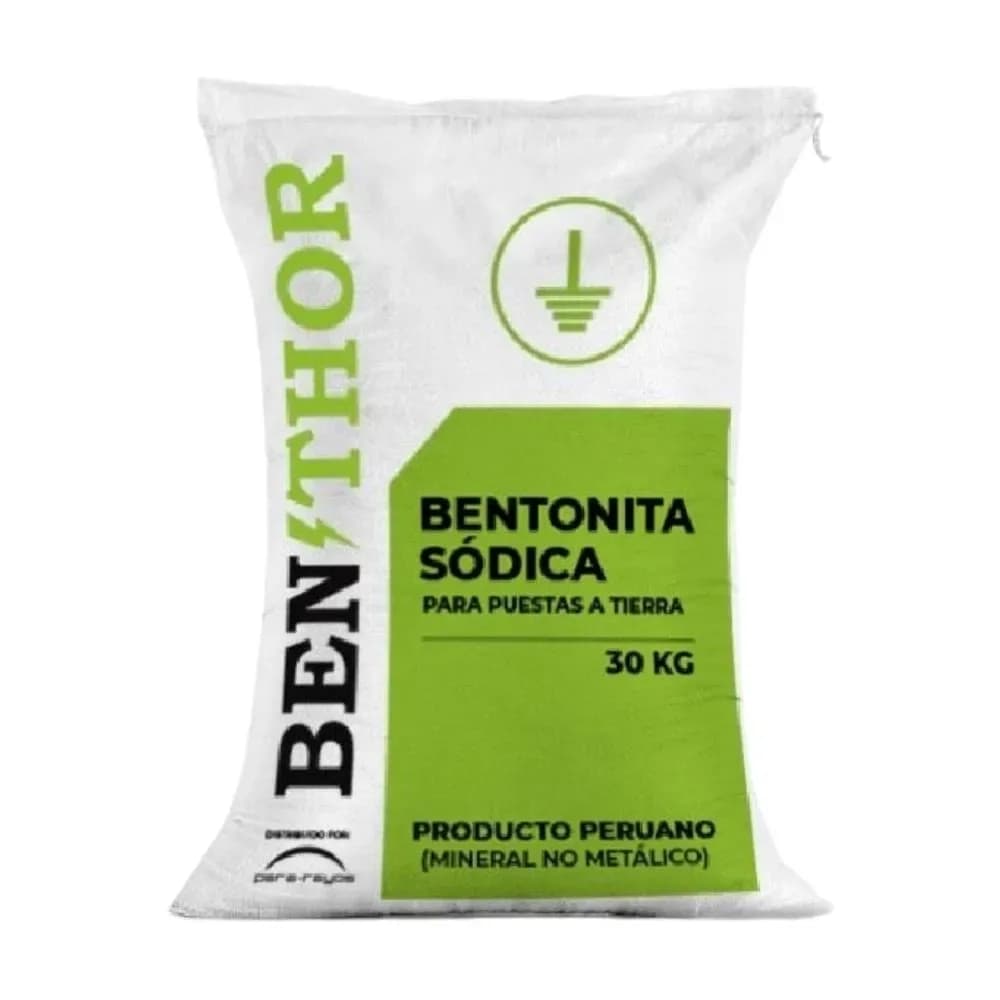 Bentonita Sódica para Puesta a Tierra