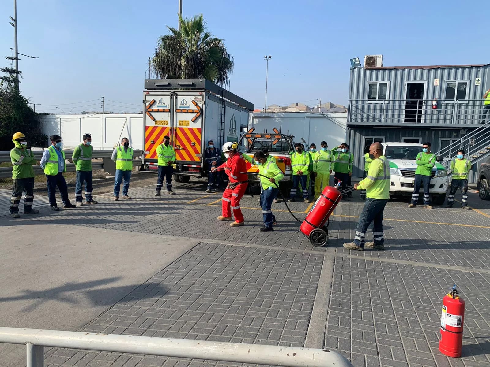 Capacitación de Brigadas contra Incendios